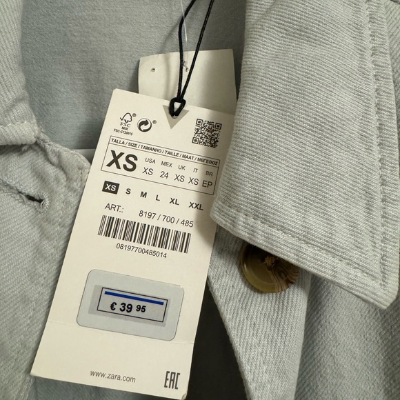 Zara NWT Jacket - Picture 3 of 3